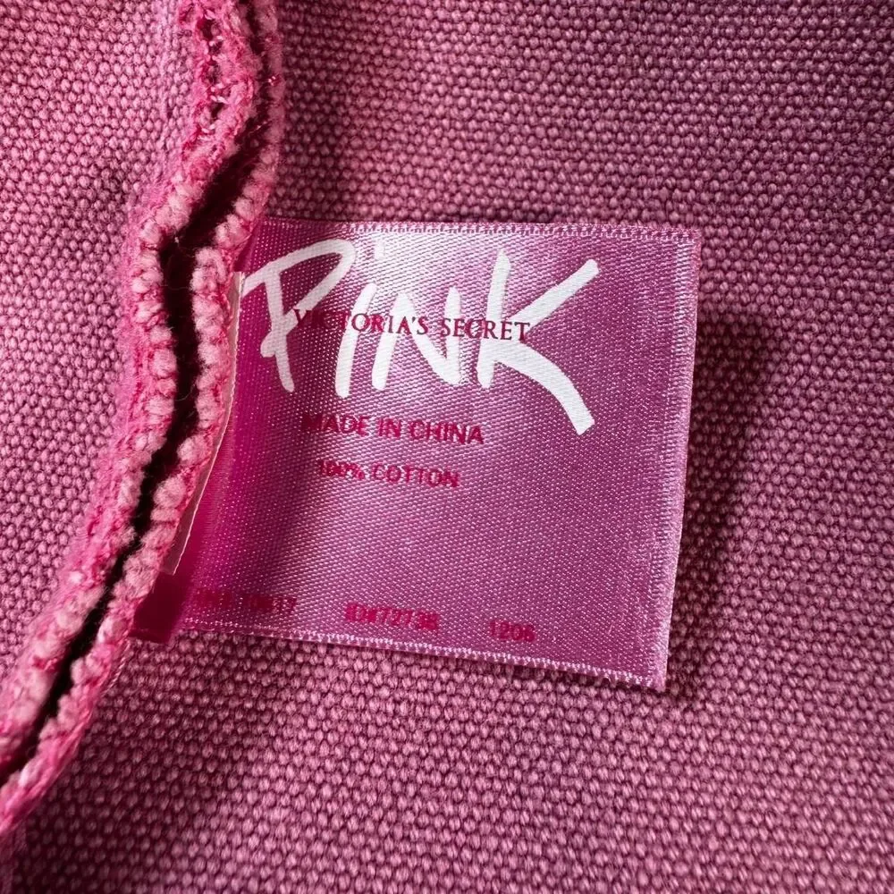Victoria-s-secret Women's Pink and Red Bag